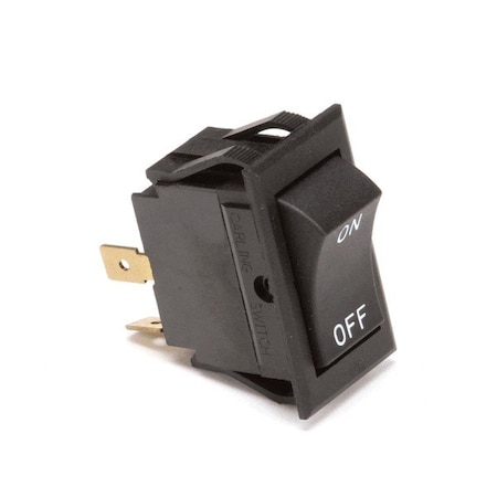 Blodgett Switch, Rocker Dpst Matt  Black 30517